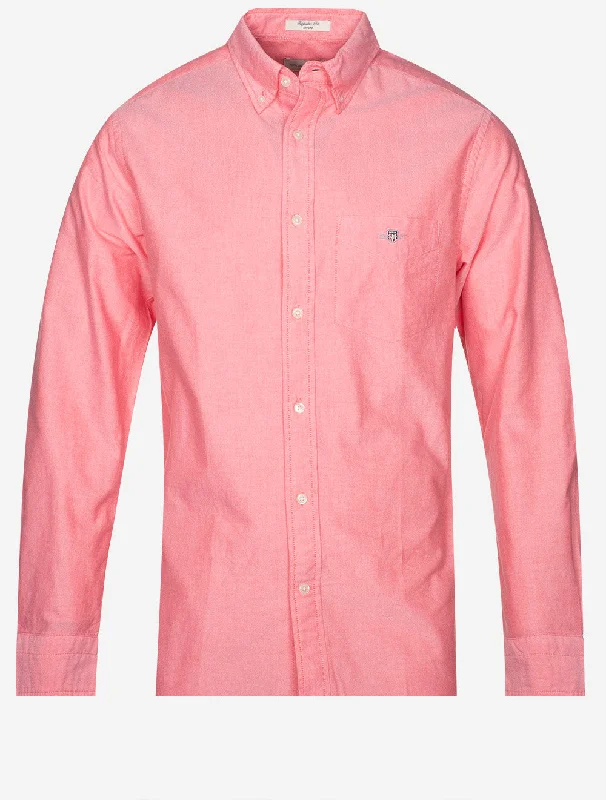 Relaxed Fit Regular Oxford Shirt Sunset Pink