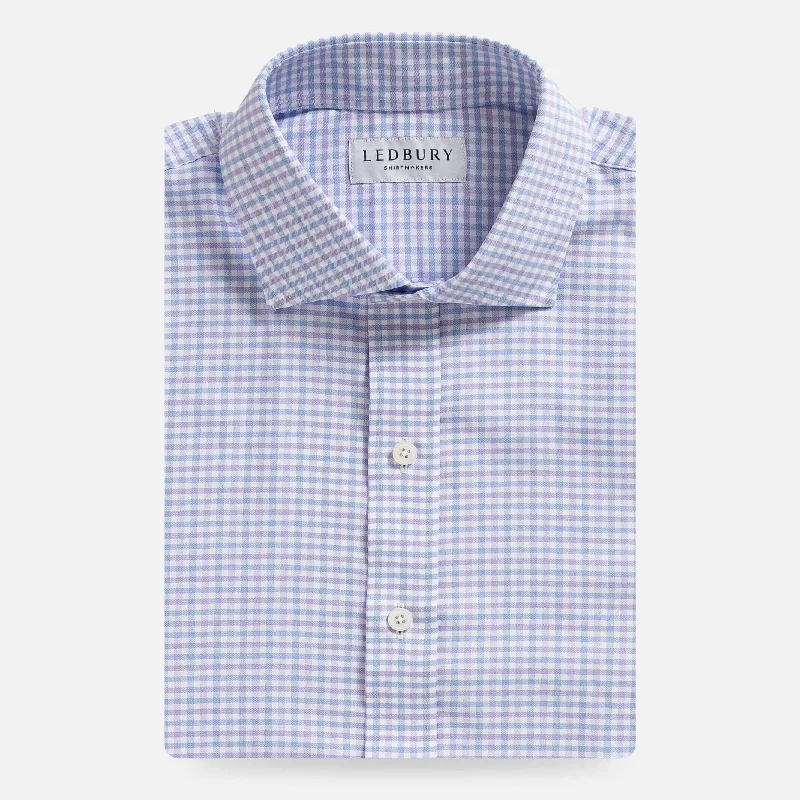 Cool Comfort The Lavender Journey Flex Performance Tattersall Custom Shirt