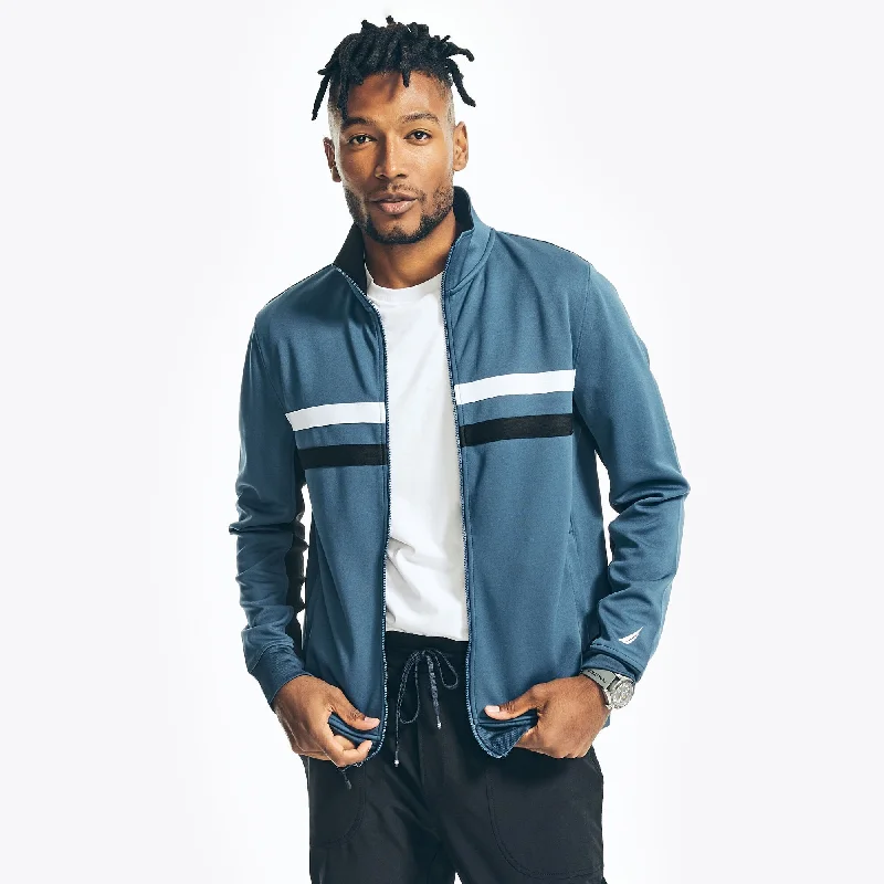 Bright Shirts Nautica Mens Navtech Sustainably Crafted Track Jacket