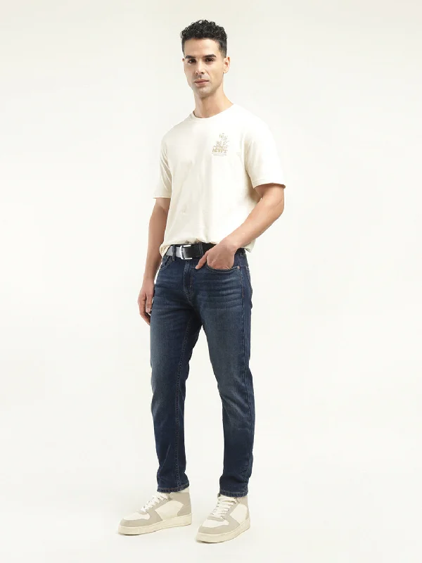 Long Trench Coats Men's 512 Slim Tapered Fit Indigo Jeans