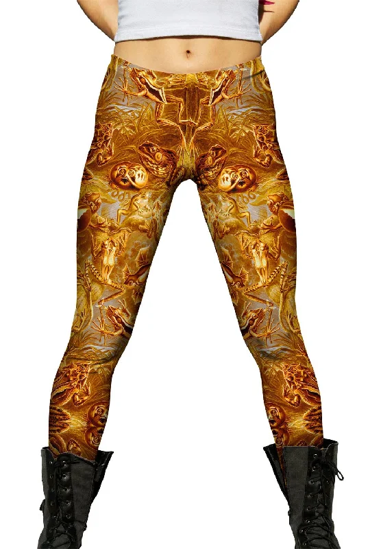 Classic Color Ernst Haeckel - "Batrachia Orange" (1904)