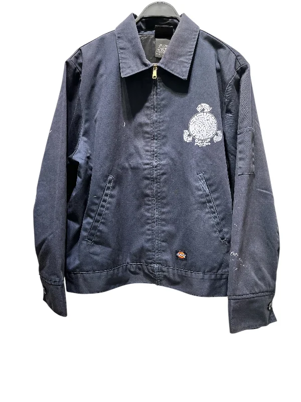 Comfy Jackets DICKIES/Jacket/L/NVY/re-up market graphic