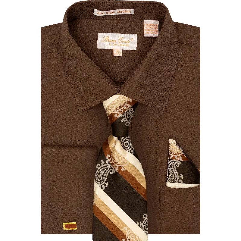 Wool Pants BRUNO CONTE SHIRT&TIE SET/Bc1165