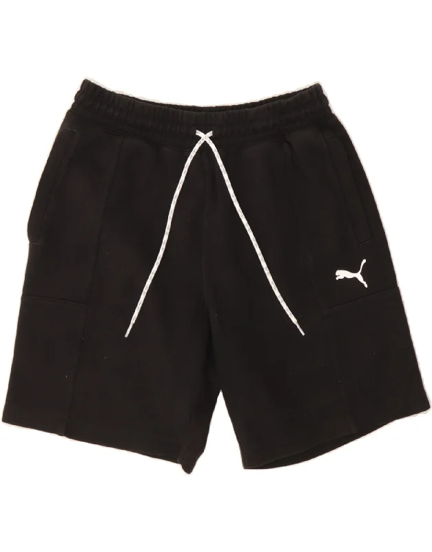 Stylish Sweaters PUMA Mens Sport Shorts Medium  Black Cotton