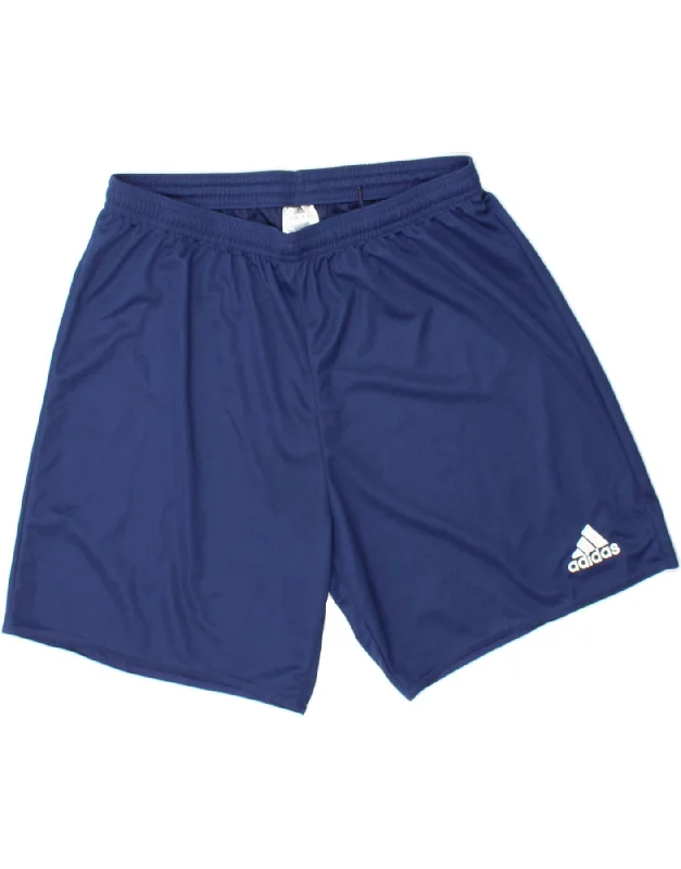 Tech Jackets ADIDAS Mens Aeroready Sport Shorts Large  Navy Blue Polyester