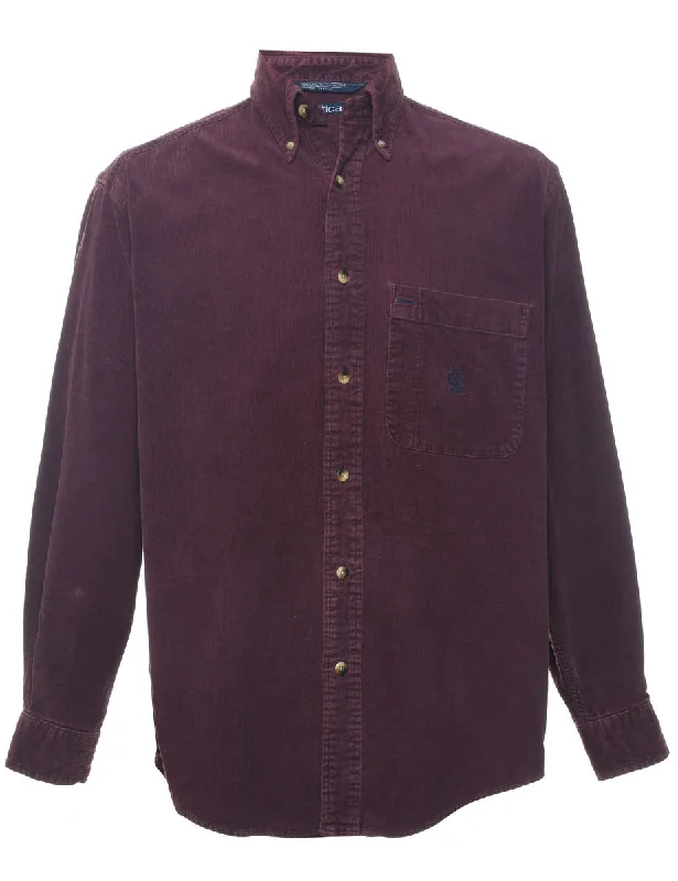 Comfy Apparel Nautica Corduroy Shirt - S