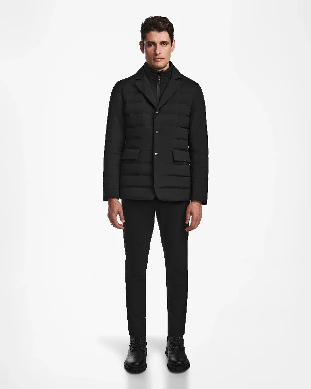 Everyday Wear OSCAR MEN'S QUILTED DOWN BLAZER JACKET