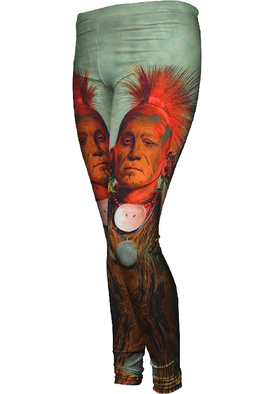 Comfortable Mind Native American Art - "See Non Ty A An Iowa Medicine Man" (1844)