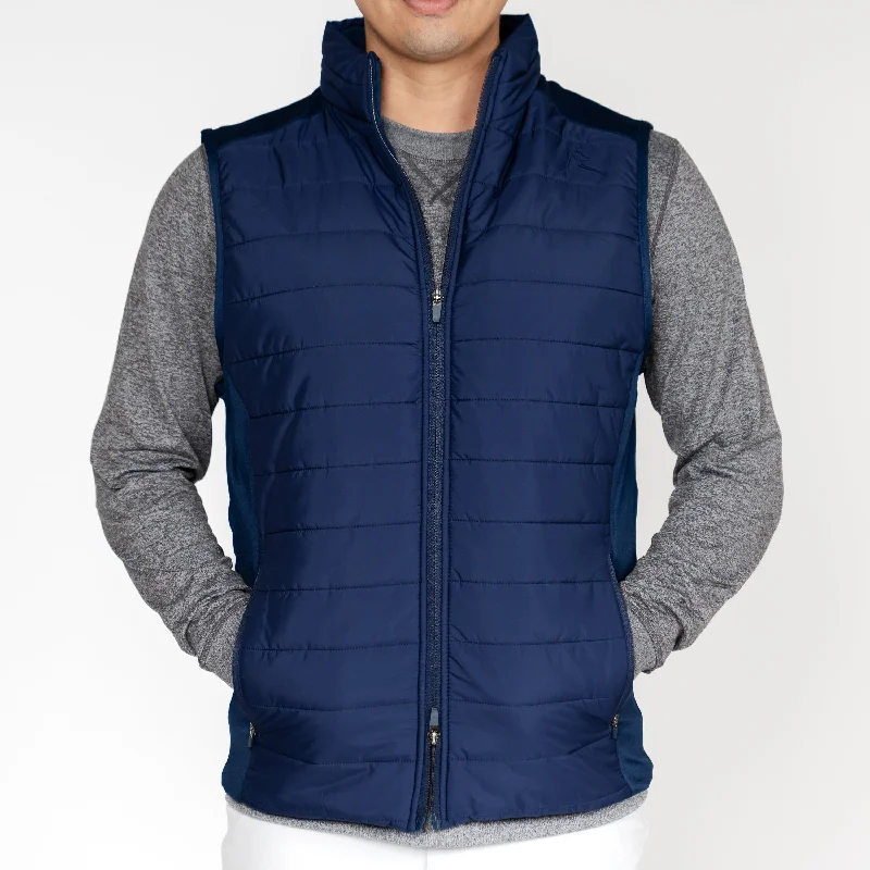 Cozy Apparel Fulton Performance Vest | Solid - Fleet Navy
