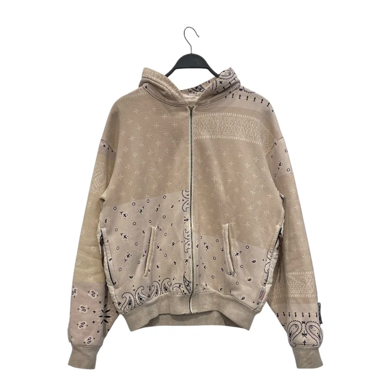 Comfortable Shoes KAPITAL/Hoodie/4/Cotton/CRM/PAISLEY QUILTED HOODIE