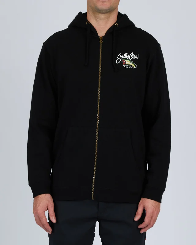 Practical Clothing Castoff Zip Fleece - Black