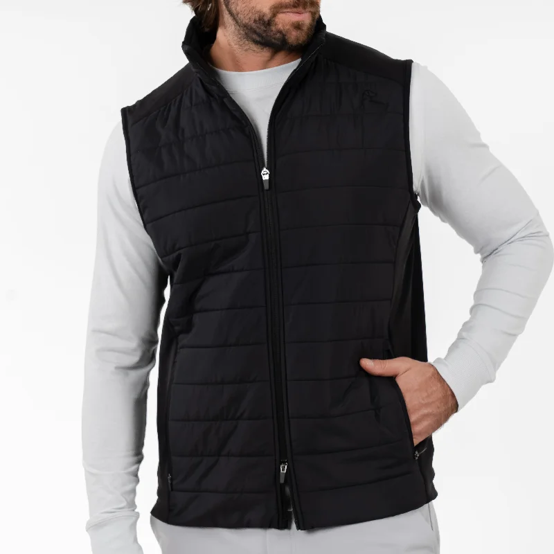 Everyday Essentials Fulton Performance Vest | Solid - Black