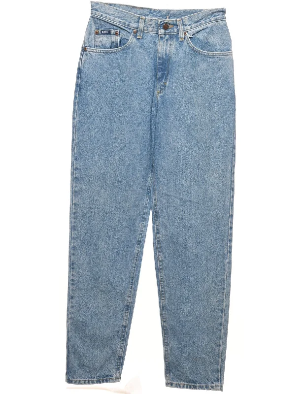 Youthful Style Light Wash 1890s Tapered Lee Jeans - W29 L31