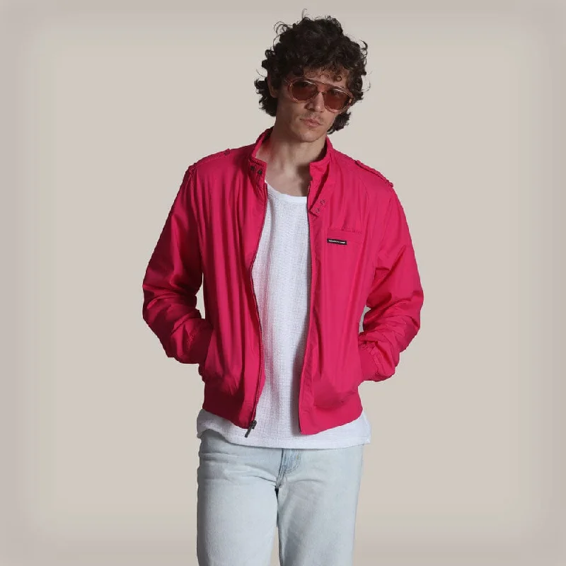 Modern Comfort Men's Classic Iconic Racer Jacket