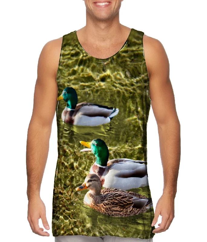 Exquisite Embroidery Duck 001