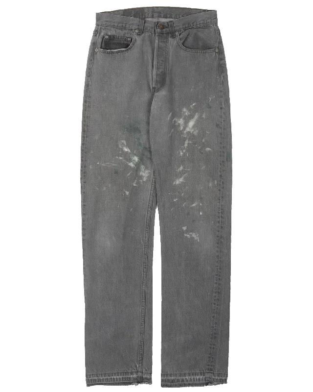 Everyday Wear Levi's 501 Paint Splatter Jeans