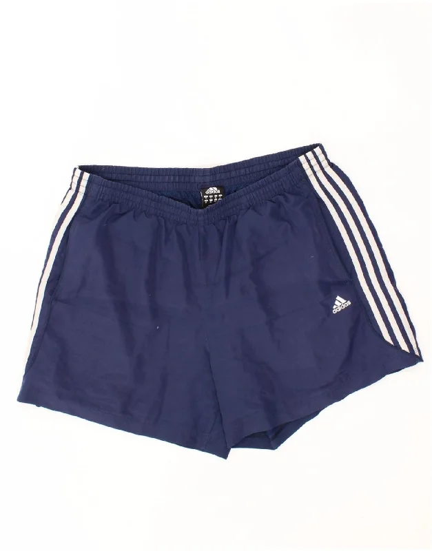 Street Tees ADIDAS Mens Sport Shorts XL Navy Blue Polyester