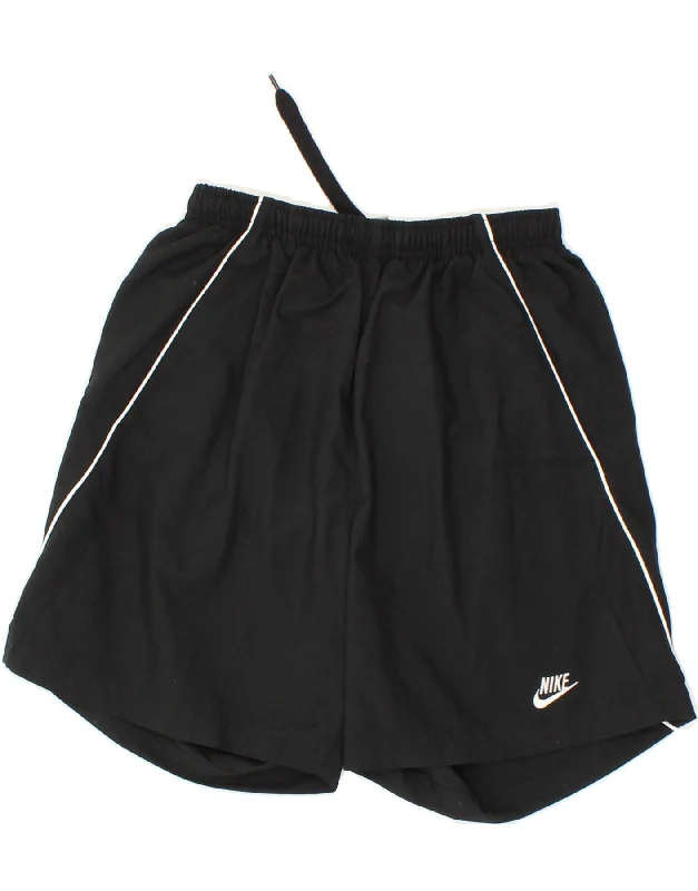 Classic Jackets NIKE Mens Sport Shorts Small  Black Polyester