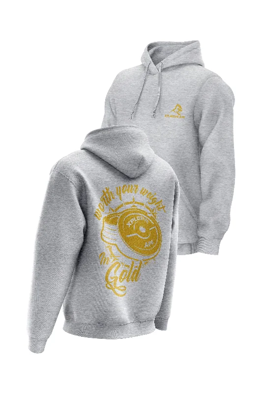 Comfy Jackets XAPE Glitters Hoodie - Sports Grey