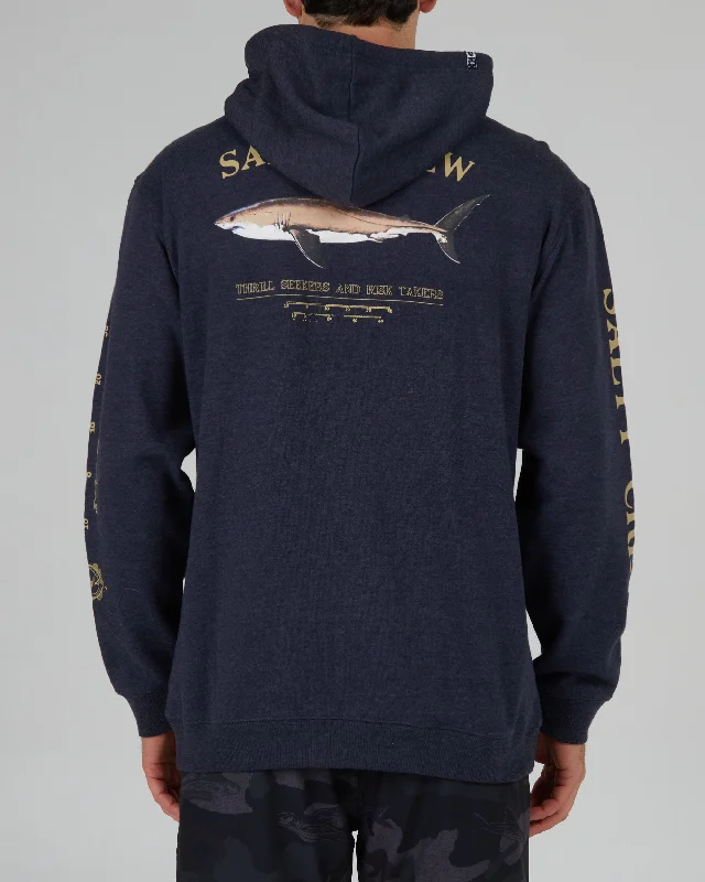 Comfortable Outfits Bruce Hood Fleece - Navy