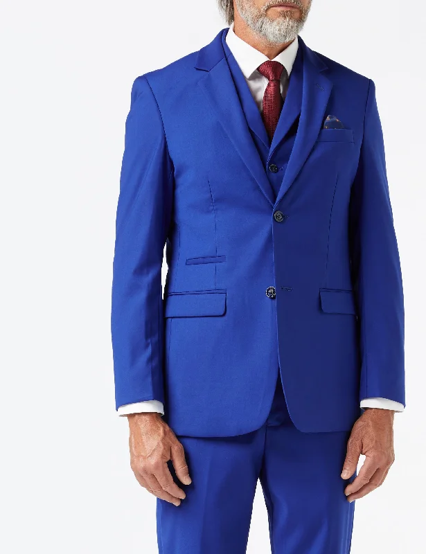 Jogging Jackets GRAHAM - BLUE BUSINESS JACKET & WAISTCOAT