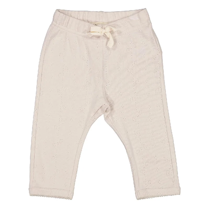 Basic Version Pitti Pointelle Rib Leggings in Vanilla by MarMar Copenhagen - Last Ones In Stock - 2-9 Months Basic Version Pitti Pointelle Rib Leggings in Vanilla by MarMar Copenhagen - Last Ones In Stock - 2-9 Months