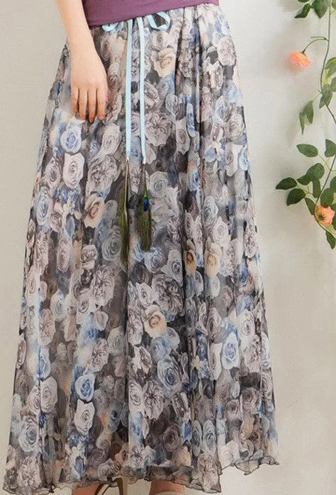 Floral Gray