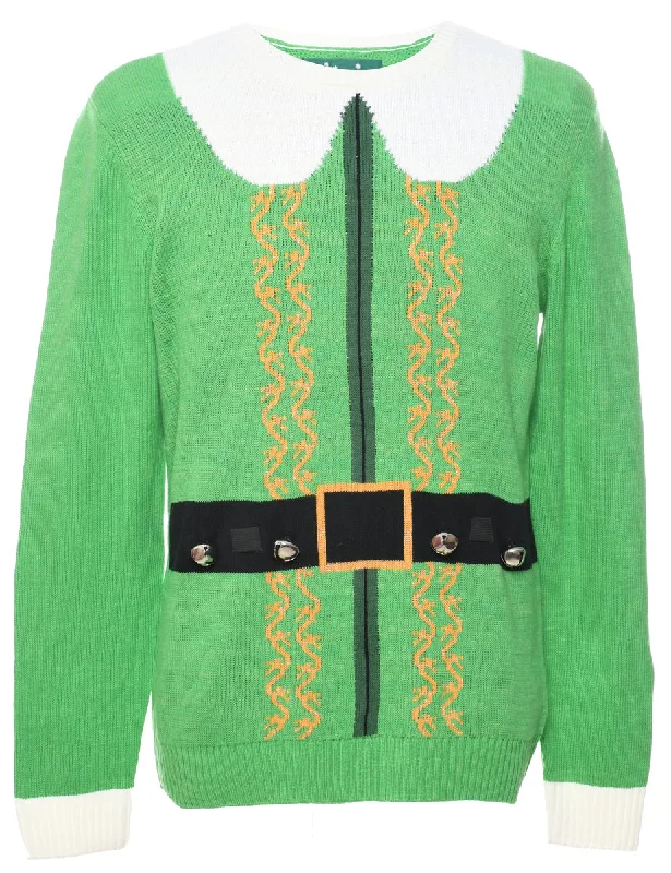 Easy Fashion Festive Season Christmas Jumper - M