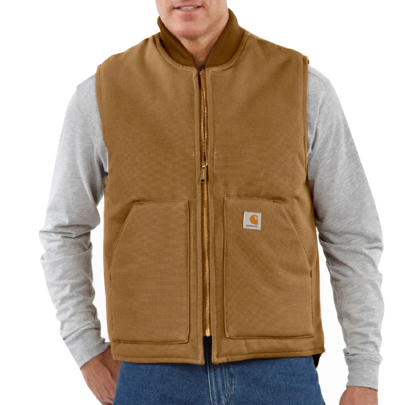 Casual Trends Carhartt Men's V01 Relaxed Fit Firm Duck Insulated Zip Vest