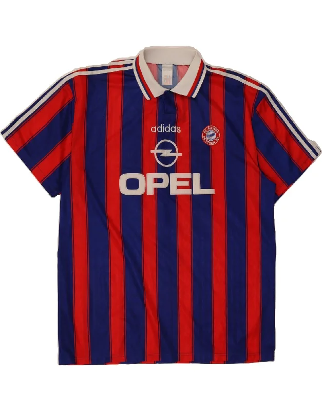 Versatile Looks ADIDAS Mens Bayern Munich Karl 23 1995-1997 Home Football Shirt 2XL Red
