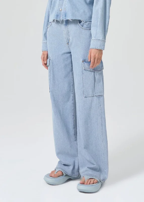 Lace Design Agolde - Minka Cargo In Realm