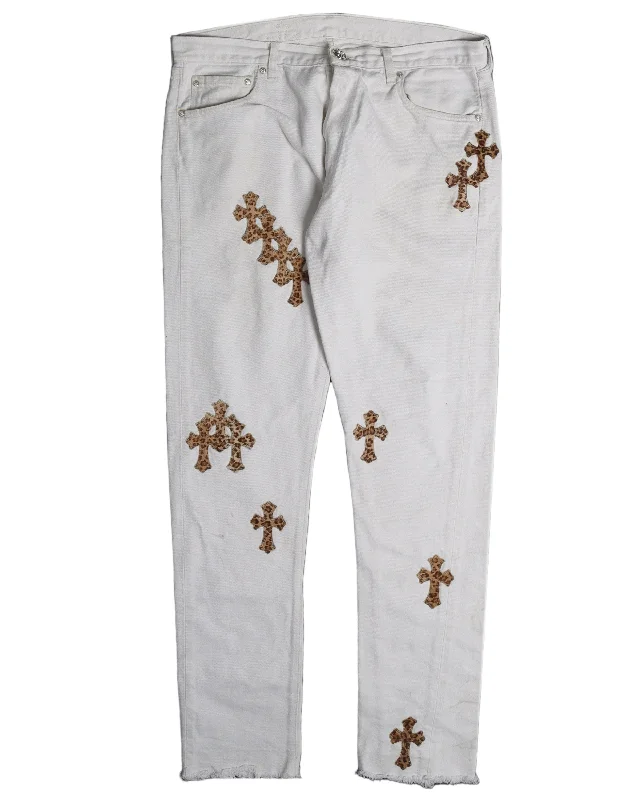 Everyday Essentials Levi's Leopard Cross Patch Denim