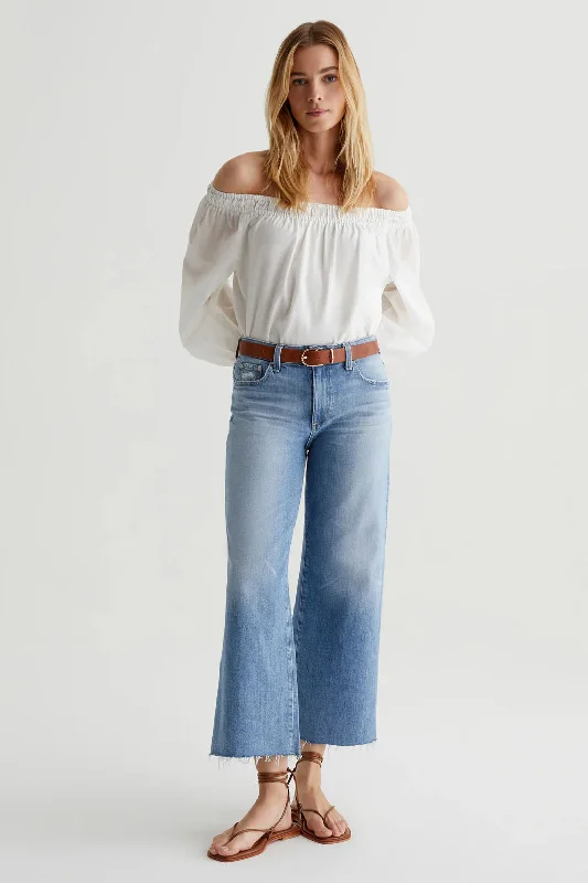 Modern Comfort AG Saige Wide Leg Crop Jeans