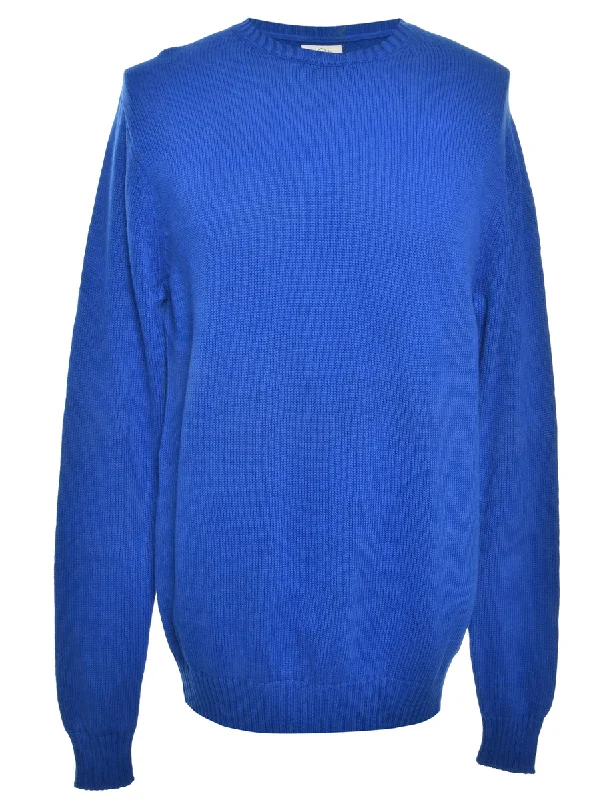 Everyday Wear Blue St John's Bay Jumper - S