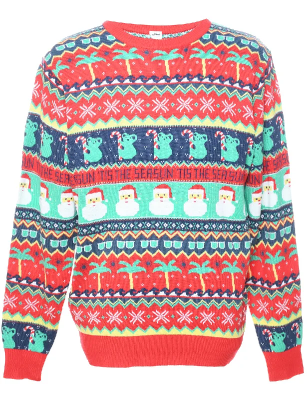 Modern Backpacks Festive Season Christmas Jumper - M