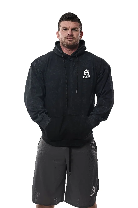 Everyday Wear AS Classic Acid Wash Hoodie - Black