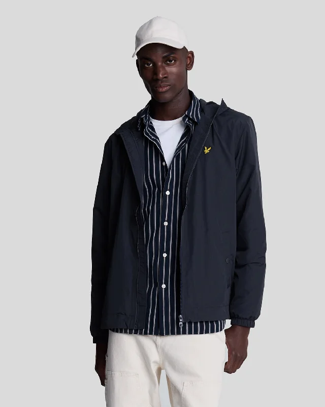 Lounge Wear Zip Through Hooded Jacket