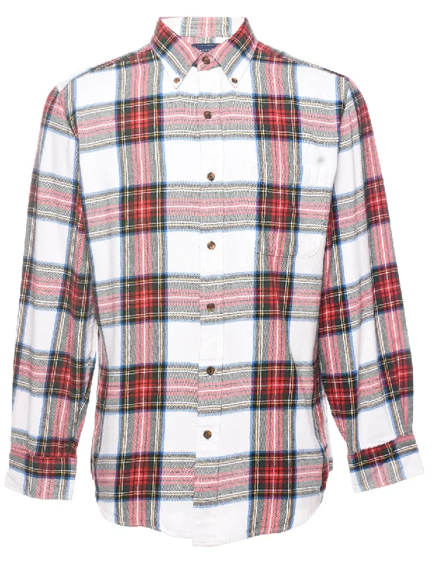 Comfortable Pants Saddlebred Checked Shirt - M