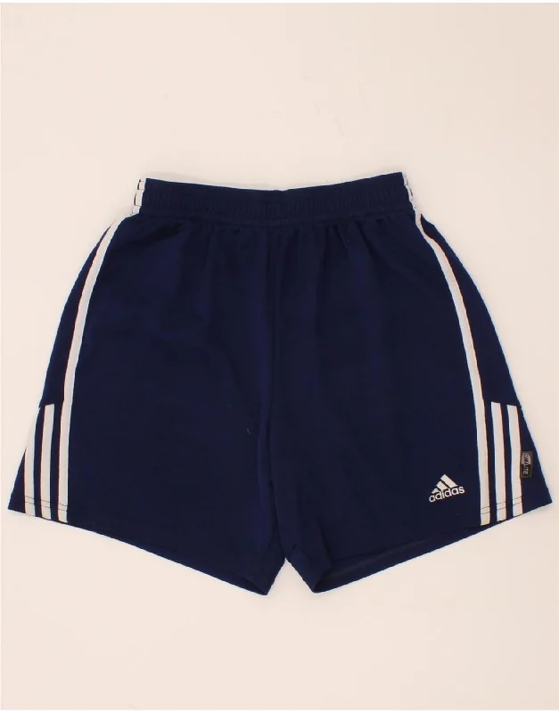 Sporty Chic ADIDAS Mens Climalite Sport Shorts Medium  Navy Blue Polyester
