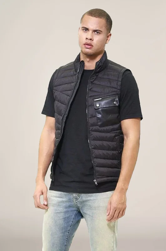 Casual Knitwear Men's Puffer Vest Jacket