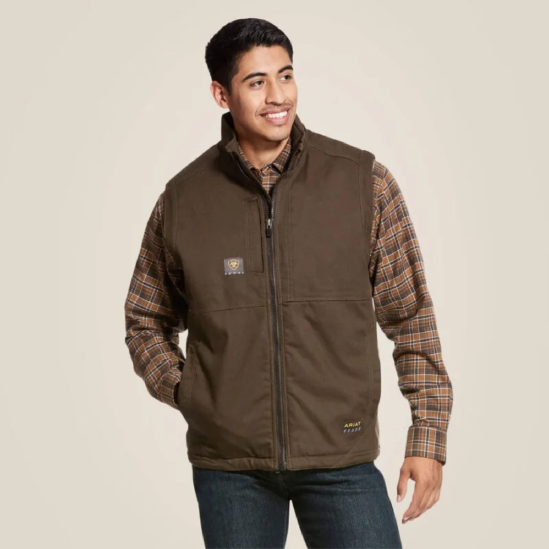 Parkas Style Ariat Men's Rebar DuraCanvas Vest