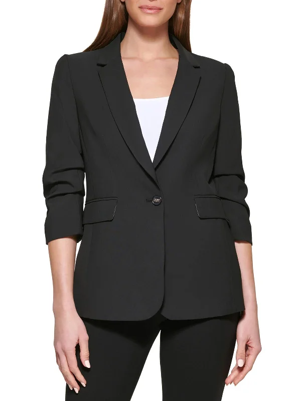 Creative Prints Womens Office Suit Seprate One-Button Blazer