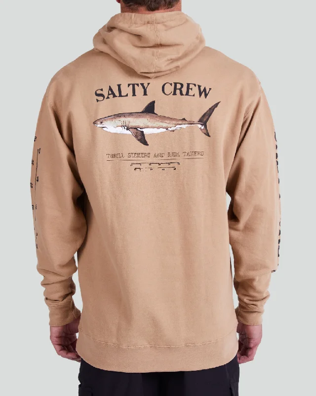Streetwear Look Bruce Hood Fleece - Sandstone