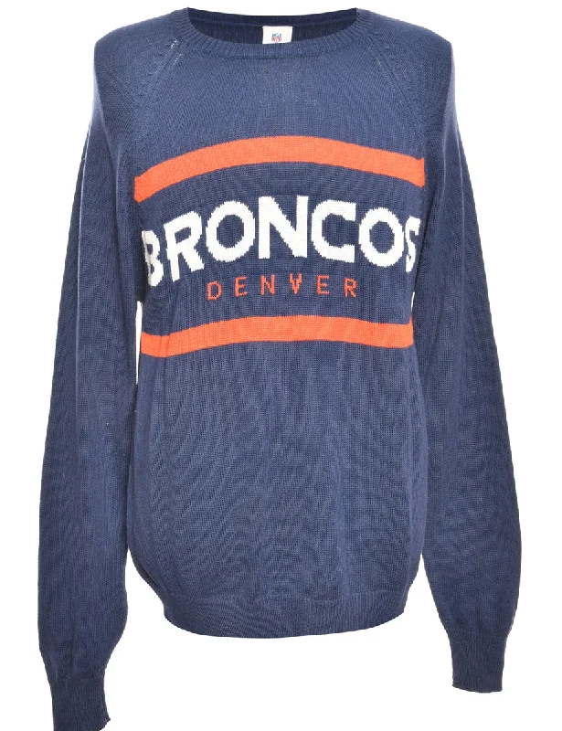 Smart Casual Denver Broncos Jumper - L