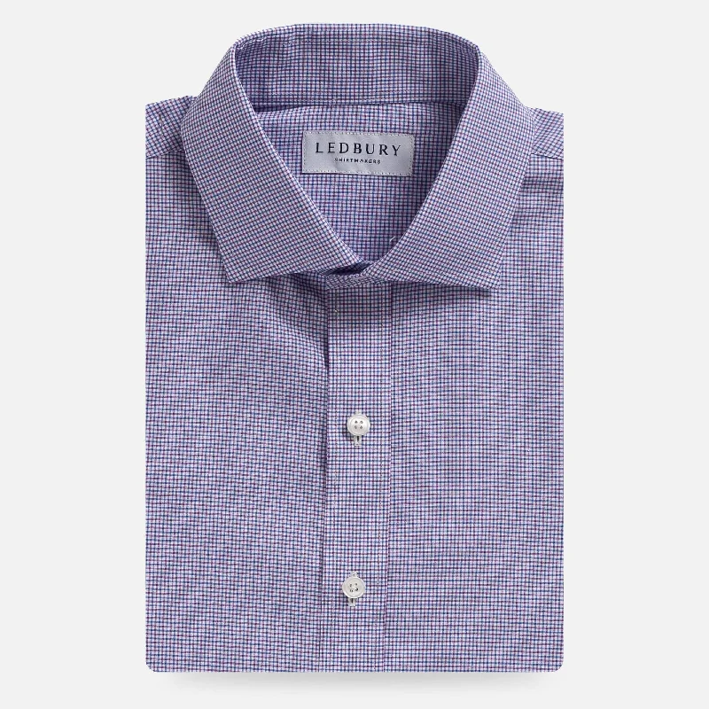 Versatile Looks The Purple Straub Check Custom Shirt