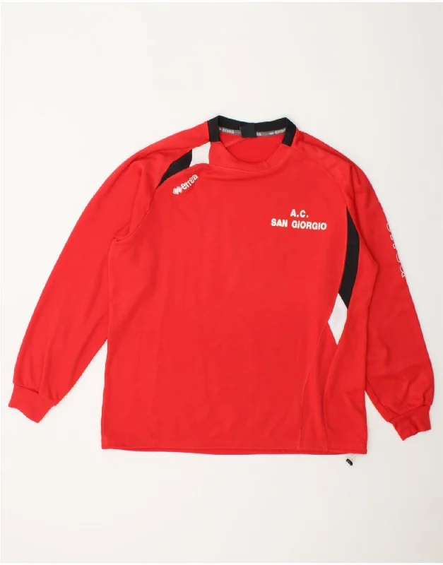 Active Wear Mens Graphic Top Long Sleeve Large