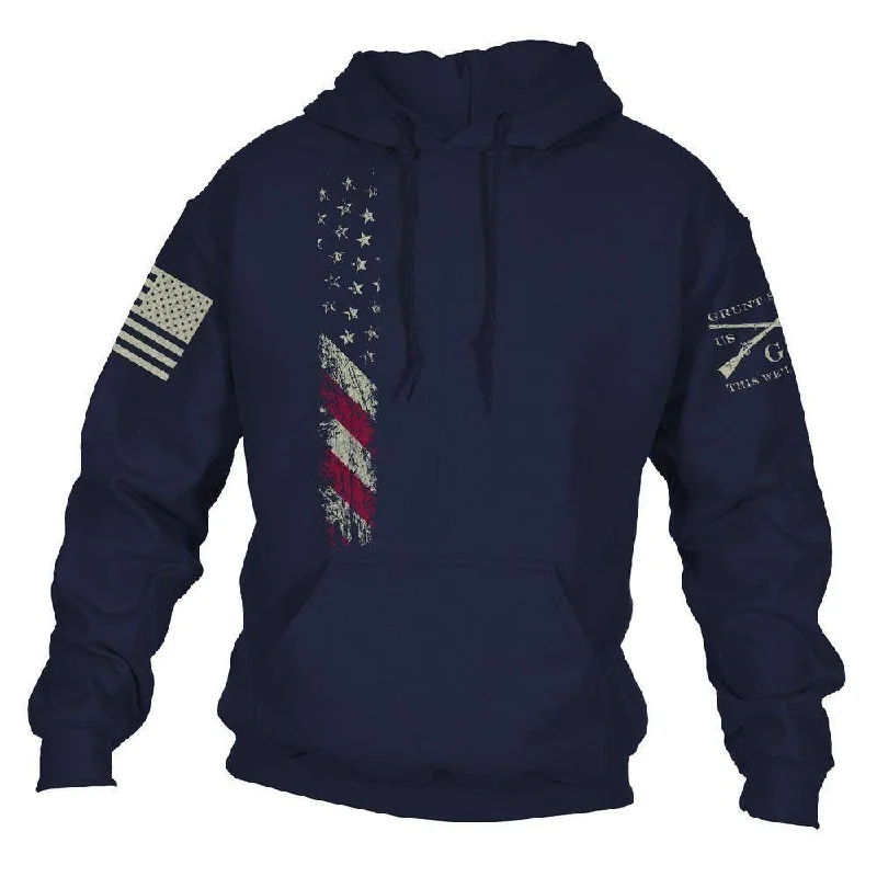 Streetwear Look True Colors Hoodie - Navy