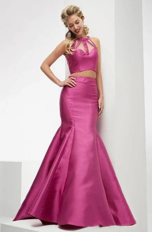 End Of The Year Jasz Couture 5907- Sleeveless Two Piece Prom Gown