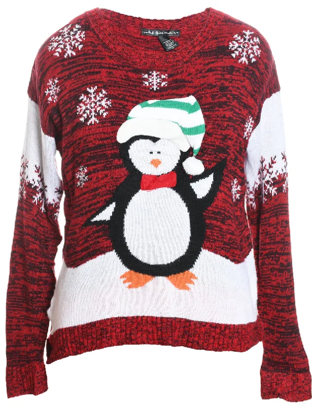 Street Tees Festive Season Christmas Jumper - M