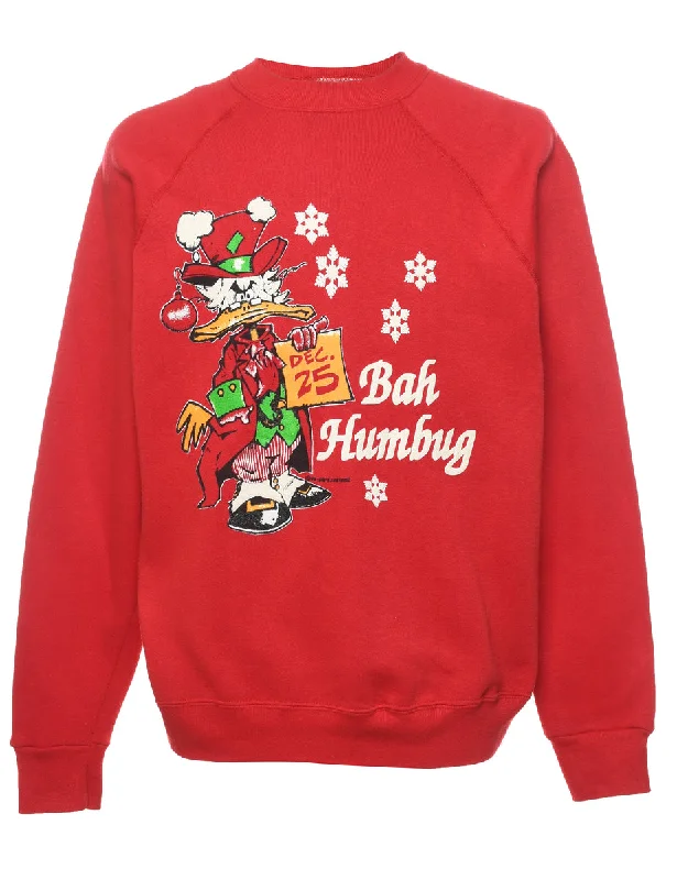 Sporty Wardrobe Festive Season Christmas Sweatshirt - L